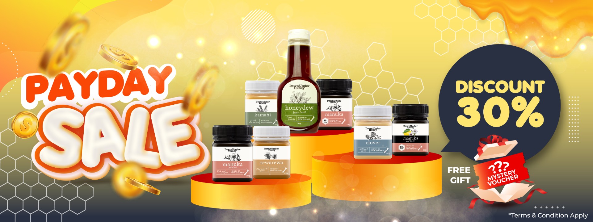 Madu Manuka Asli Rosensky MGO83 Plus – Tingkatkan Imuniti & Tenaga